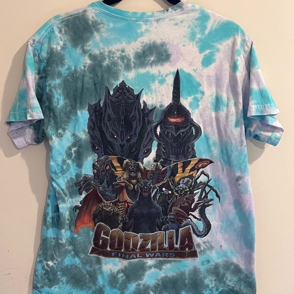 Godzilla Final Wars Tie-Dye Men's T-Shirt